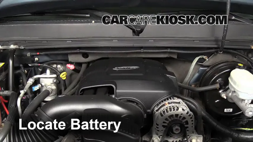 2007 GMC Sierra 1500 SLE 4.8L V8 Extended Cab Pickup (4 Door) Battery